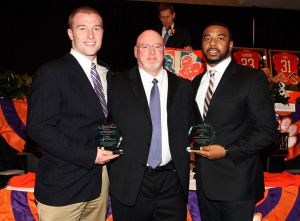 Spencer Shuey and Tajh Boyd - Strength Dedication Award