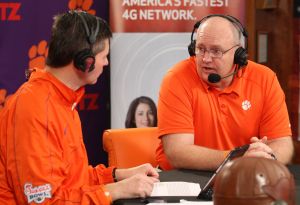 Assistant Coach Robbie Caldwell live on air at the 2013 Clemson Football National Signing Day Webcast.