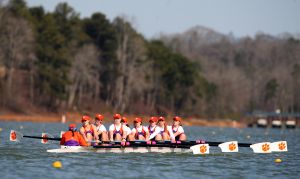 Clemson Rowing regatta vs. Duke and Eastern Michigan on Saturday, March 9, 2013.