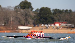 Clemson Rowing regatta vs. Duke and Eastern Michigan on Saturday, March 9, 2013.