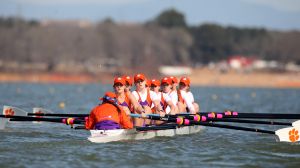Clemson Rowing regatta vs. Duke and Eastern Michigan on Saturday, March 9, 2013.