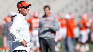 Offensive Coordinator Chad Morris