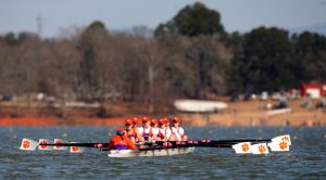 Clemson Rowing regatta vs. Duke and Eastern Michigan on Saturday, March 9, 2013.