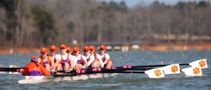 Clemson Rowing regatta vs. Duke and Eastern Michigan on Saturday, March 9, 2013.
