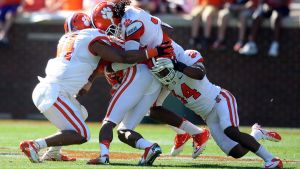 B.J. Goodson, Quandon Christian and Martin Jenkins