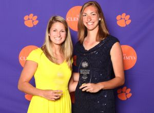 Academic Hall of Fame - Natalie Patzin and Alexa Rand, Volleyball