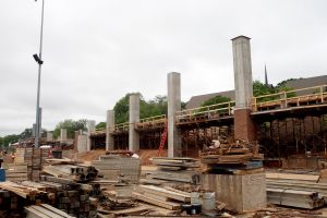 Historic Riggs Field Construction Progress (photo taken May 2, 2013)