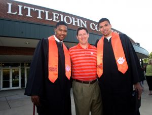 Devin Booker and Milton Jennings with Head Coach Brad Brownell