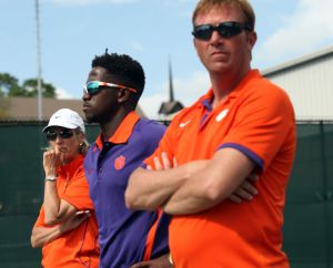 The coaching staff - Nancy Harris, Victor Sanakaipapi, Scott Kidd
