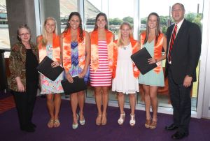 Women's Swimming Graduates