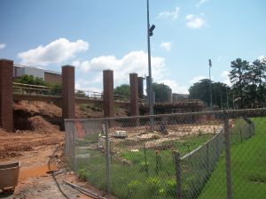 Historic Riggs Field Construction Progress (photo taken June 11, 2013)