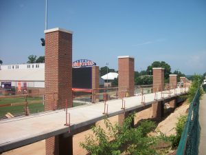 Historic Riggs Field Construction Progress (photo taken June 26, 2013)