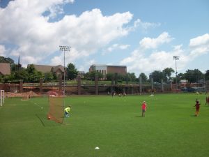 Historic Riggs Field Construction Progress (photo taken June 11, 2013)