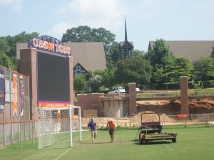 Historic Riggs Field Construction Progress (photo taken June 26, 2013)