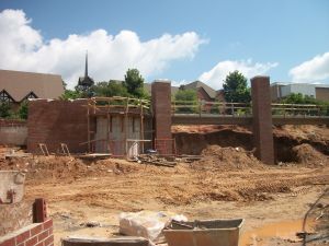 Historic Riggs Field Construction Progress (photo taken June 11, 2013)