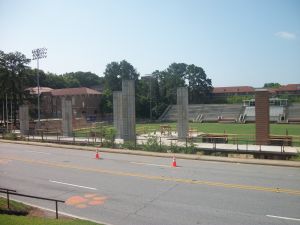 Historic Riggs Field Construction Progress (photo taken June 26, 2013)