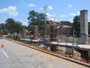 Historic Riggs Field Construction Progress (photo taken July 19, 2013)