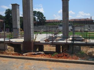 Historic Riggs Field Construction Progress (photo taken July 19, 2013)