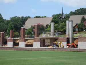 Historic Riggs Field Construction Progress (photo taken July 19, 2013)