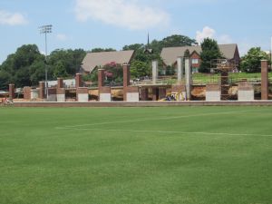 Historic Riggs Field Construction Progress (photo taken July 19, 2013)