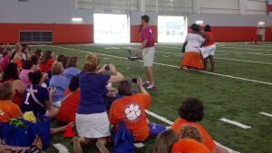 Dabo Swinney Ladies Clinic ? July 20, 2013