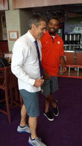 Chris Fowler and Tajh Boyd