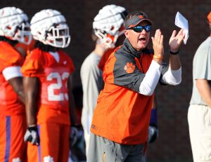 Offensive Coordinator Chad Morris