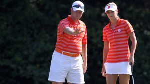 Head Coach JT Horton and Lauren Salazar