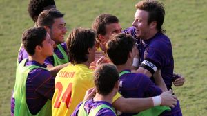 Thomas McNamara Goal Celebration