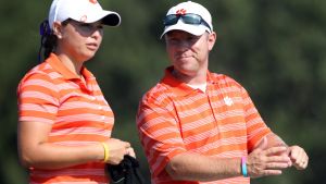 Head Coach JT Horton and McKenzie Talbert