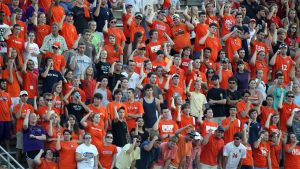 Student Section at Historic Riggs Field