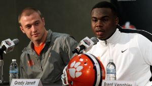 Spencer Shuey and Grady Jarrett