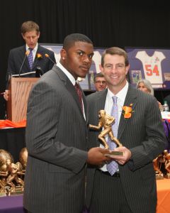 Stephone Anthony - Solid Rock Award (linebackers)