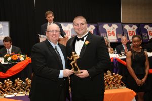 Tyler Shatley - Iron Man Award (offense)