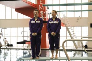 Seniors Emily Howard and Heather Britt