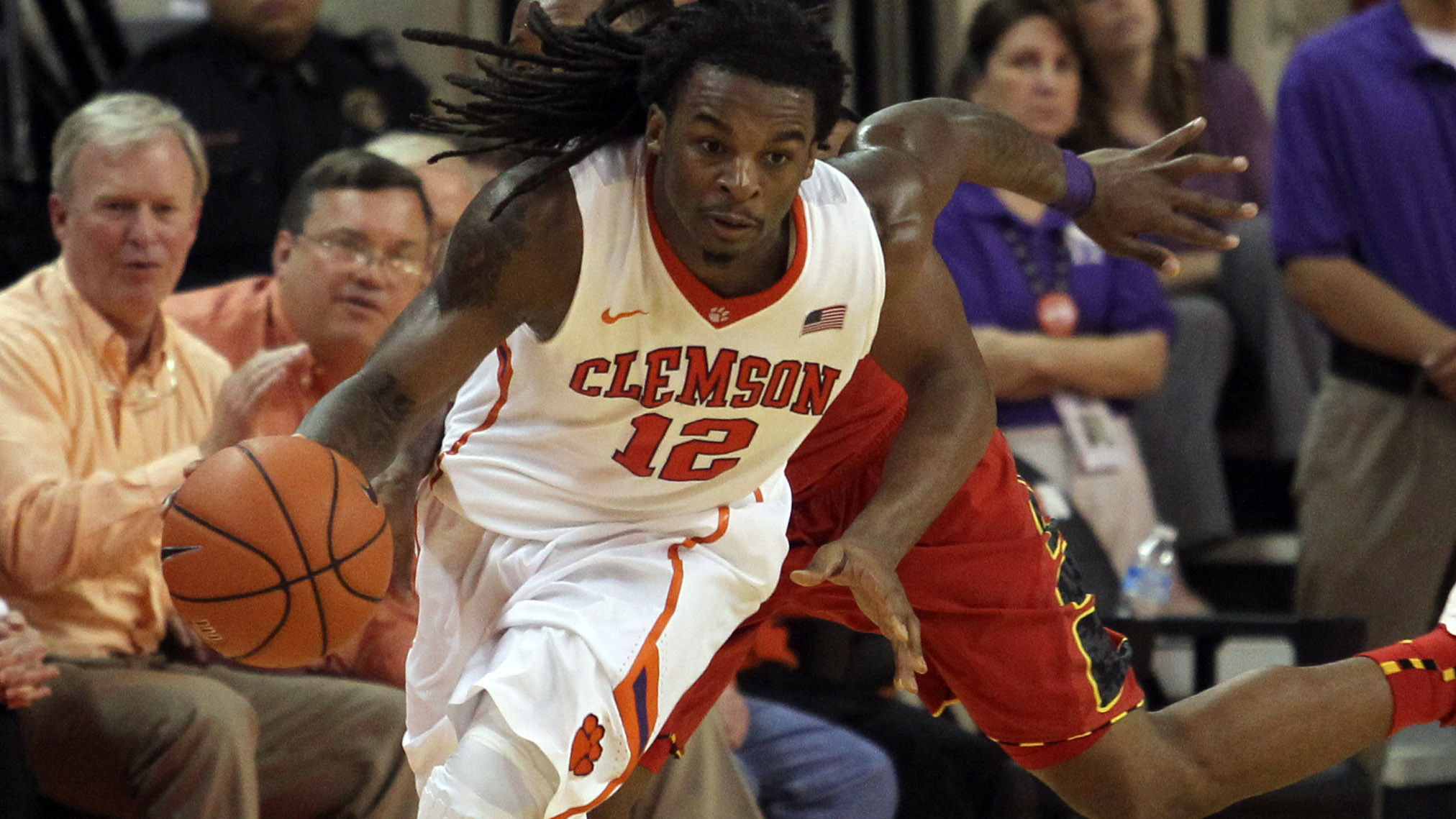 Clemson Outlasts Maryland in Double Overtime, 77-73