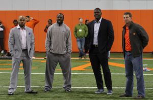 Steve Smith, C.J. Spiller, Keyshawn Johnson and Dabo Swinney