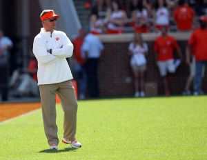 Offensive Coordinator Chad Morris