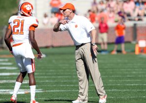 Defensive Coordinator Brent Venables