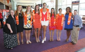 Kathleen Scibelli, Kristin Manna, Stephanie Cameron, Vanesa Ewais, Jackie Kovach, Meghan Sisk and Kathryn Wiley - Rowing