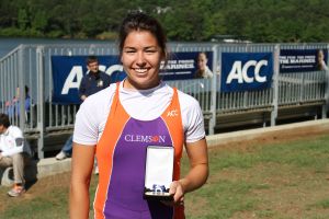 First-Team All-ACC Rower Samantha Duggan