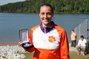 Second-Team All-ACC Rower Paula Wesselmann