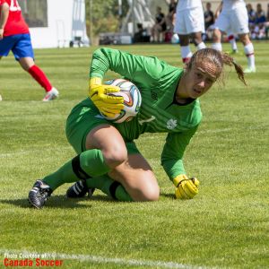 Sheridan and Canada's U-20 Women's National Team faced Korea Republic in two friendlies in June 2014 as part of a training camp in British Columbia.