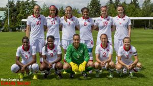 Sheridan and Canada's U-20 Women's National Team faced Korea Republic in two friendlies in June 2014 as part of a training camp in British Columbia.
