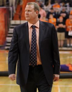 Former Clemson guard and current FAMU assistant Bruce Martin