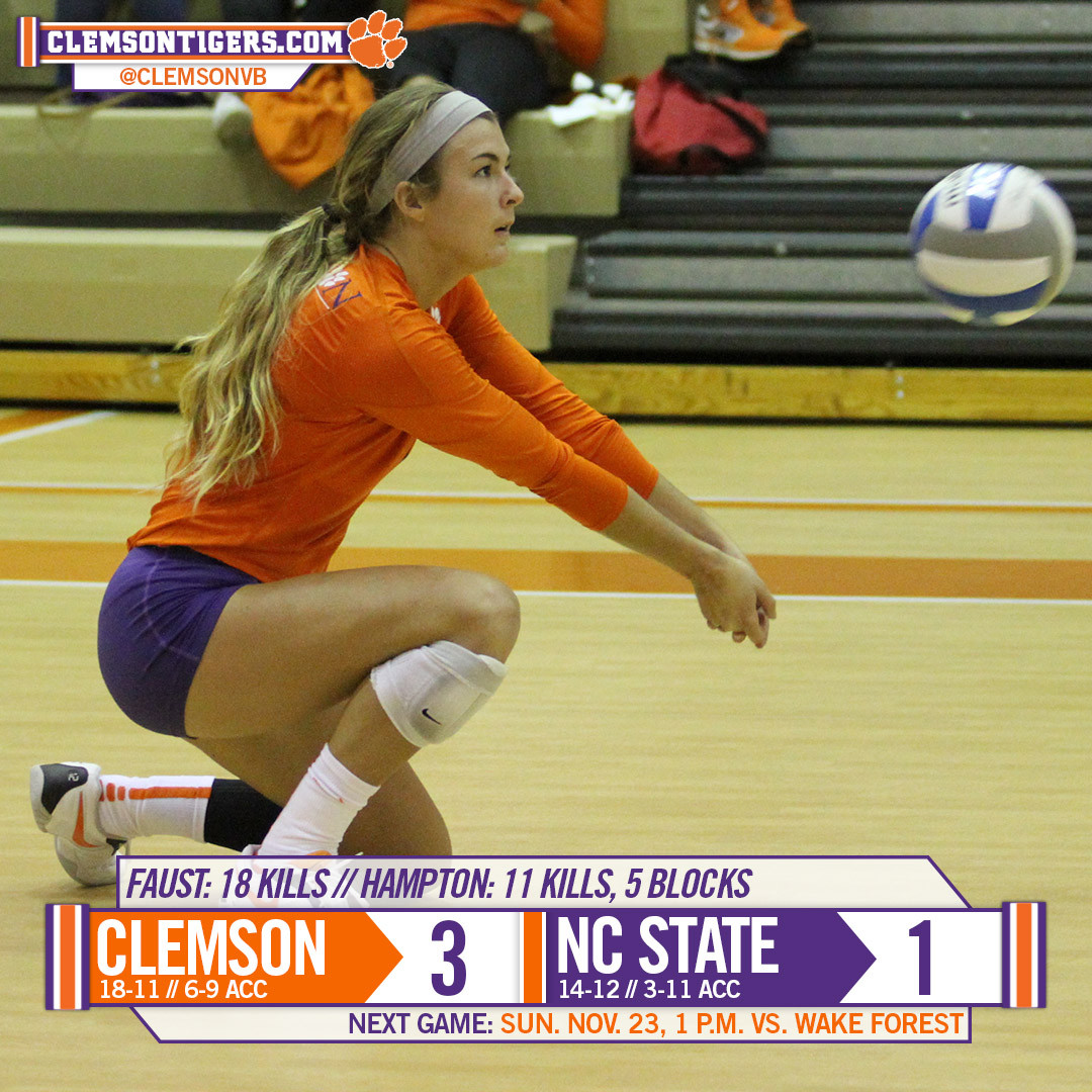 Offense Helps Tigers to 3-1 Win over NC State Sunday
