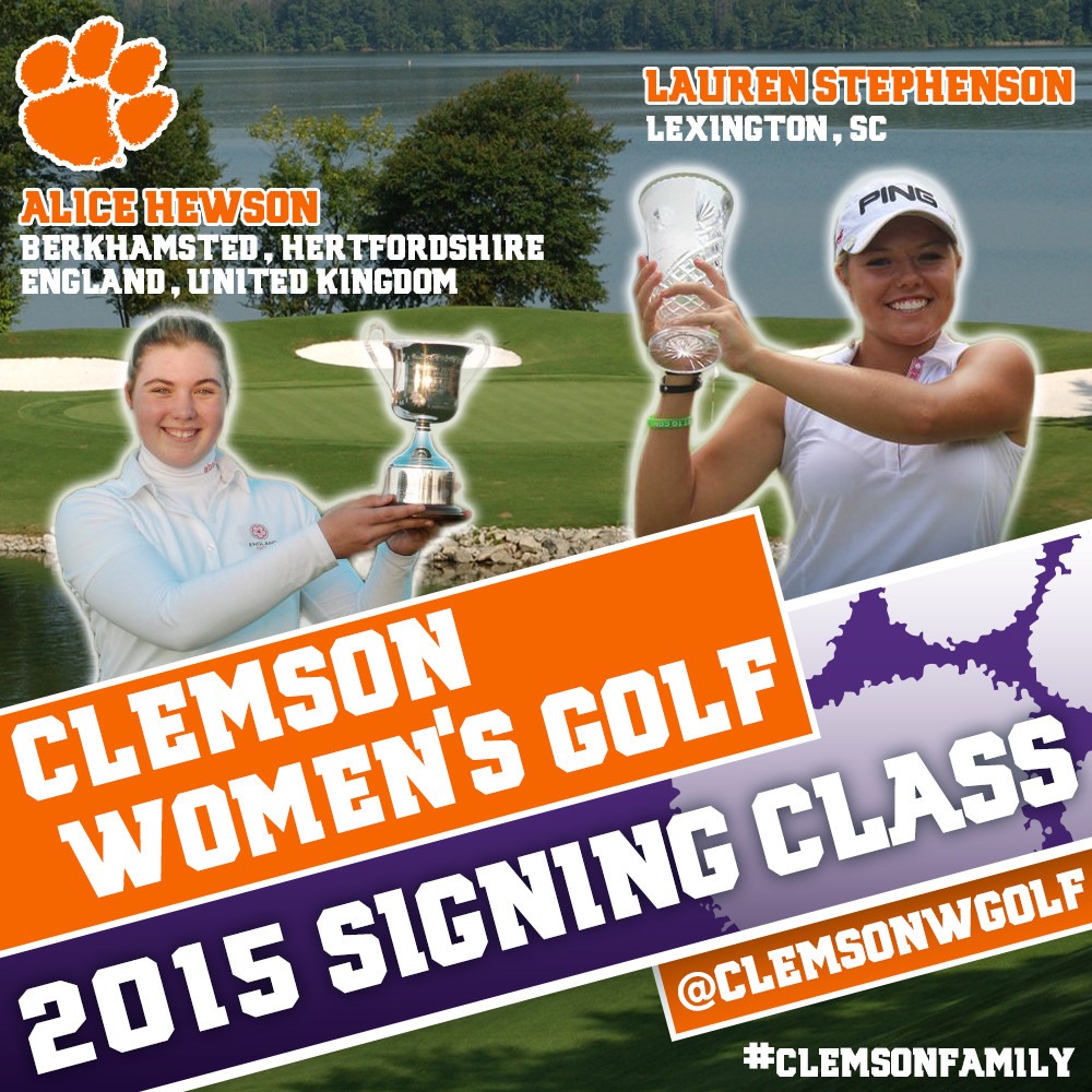 Tigers Sign Two to the Class of 2015