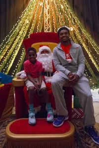 Men's and women's players treated local children to an unforgettable Christmas on Dec. 11 at Tiger Wonderland.