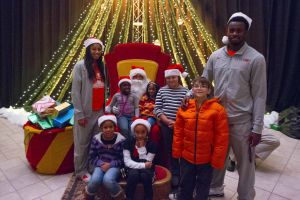 Men's and women's players treated local children to an unforgettable Christmas on Dec. 11 at Tiger Wonderland.