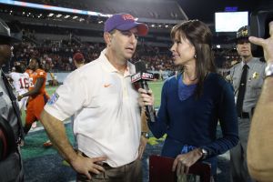 Head coach Dabo Swinney